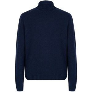 John Smedley Navy Blue Faisal Sweater - NWT